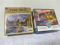 2 - 1000 pc Jig saw puzzles