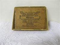 Vintage Wooden Martella Cigar Box