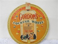 Gordons Cocktail Cardboard Wheel