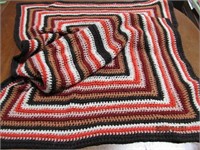 Knitted Lap Throw - 36 x 50