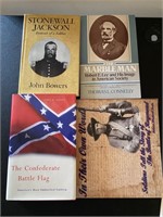 Lot of 4 Civil War Books