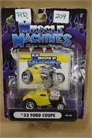1:64 Muscle Machines 33 Ford Coupe