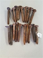 Lot Of 25 Vintage Nevada Railroad Spikes