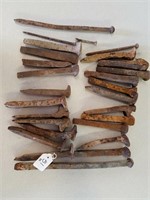 Lot Of 25 Vintage Nevada Railroad Spikes