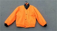 Orange hunting coat