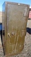 Upright Safe w/ Combination on Rollers