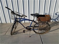 Vintage Blue Huffy Bicycle