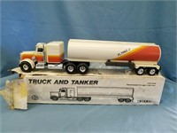 New In Box ERTL "Flying J" Truck And Tanker
