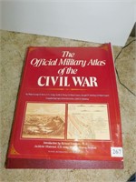 BOOK; OFFICIAL MILITARY ATLAS CIVIL WAR 1978