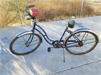 Vintage Blue Schwinn Bicycle