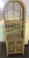 Wicker Display Stand 4 Feet Tall ,16 Inches Wide