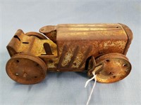 Antique Pressed Steel Windup Car