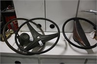 Vintage steering wheels