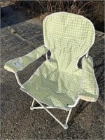 Folding Outdoor Chair W/Carrying Case