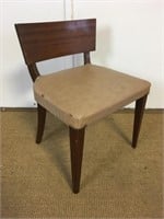Vintage Upholstered Vanity Chair