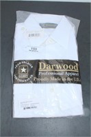 Drarwood White Dress Shirt 17 x 37