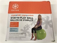 New Gaiam Yoga For Kids Stay N Play Ball
