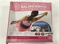 New Gaiam Total Body Balance Ball