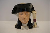George Washington Toby mug by Royal Doulton