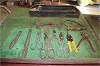 Metal Tool Tray of Misc. Tools, etc.