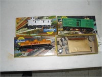 3 ATHEARN TRAINS AND MODEL KIT