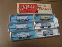 6 ATLAS TRAINS AND TRAIN SWITCH