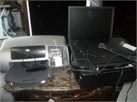 2 PRINTERS AND MONITOR