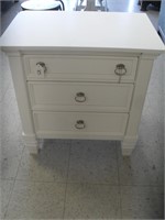 PAINTED NIGHT STAND-DAMAGED ON TOP
