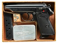 ONE OF 26 DOCUMENTED SS WALTHER PP SEMI AUTO
