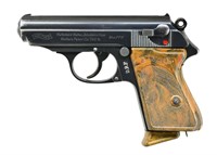 “DRP” MARKED 1936 VINTAGE WALTHER PPK W/ 90 DEGREE