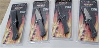 4 camillus sizzle pocket knives