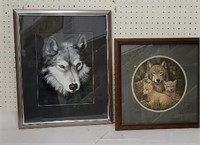 2 wolf prints