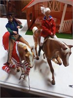 Breyer horses and dolls