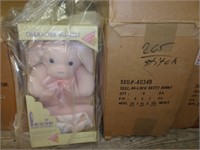 6 New old stock Betty Bunny  blanket