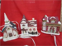 Christmas House, Post Office, & Church