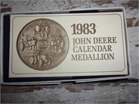 John deere 1983 Calender medallion