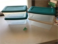 4-mini totes w/ lids