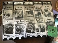 John Wayne VHS collection