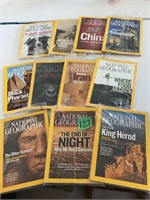All new in pkg Nat'l Geographic Magazines