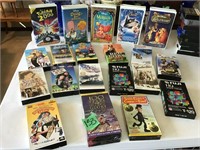 disney & more vhs tapes
