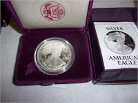 Anerican eagle silver coin