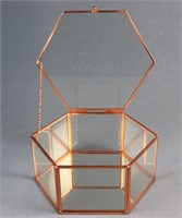 PANDORA Hexagonal Coppertone Jewelry Box
