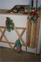 3 Wooden Christmas Decorations