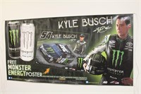 Kyle Busch Monster Energy Drink Banner