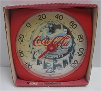 12" Coca-Cola thermometer.