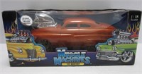 Muscle Machines 1949 Mercury 1:18 die-cast car.