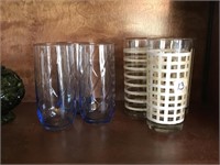 6 Assorted Glasses