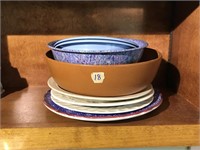 Assorted Mixing Bowls and Platters