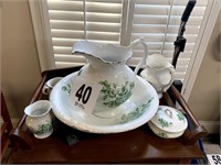 Bowl, Pitcher & Dresser Set (Small Pitcher with