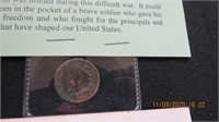 Civil war coin.